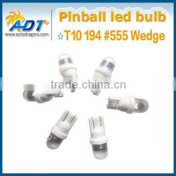 High brightness clear LED pinball, T10 non ghosting pinball led