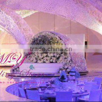 led light stage indoor wedding stage decoration