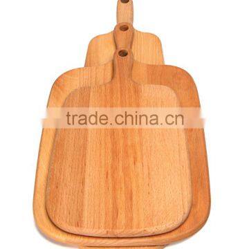 antique unfinished wood designer food serving trays