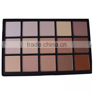 Natural Looking Long Lasting Smooth Oil Control 15 Color Pressed Powder Compact Wholesale photo-4