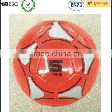 Fashion design bright color street soccer ball football factory price