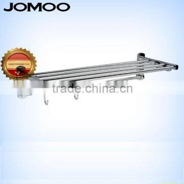 2016 JOMOO Sales Antique and Multifunctional Towel Bar ,Bathroom Towel Shelf With Robe Hook