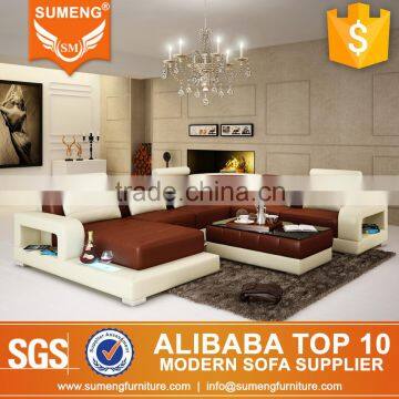 Sumeng Low Price Made in China Leather Sofa photo-3
