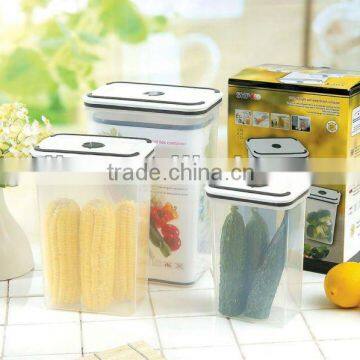 3pcs plastic Food Storage Container Set GL9010-B