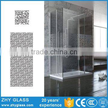 Tempered Coated Glass Decorative Bathroom Glass photo-2