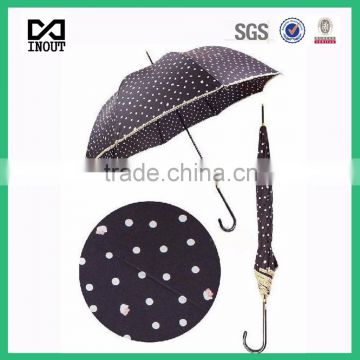 23 inch Ladies stick dot print factory umbrellas