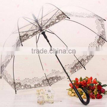 Dome Poe Clear Plastic Transparent Trend Umbrellas
