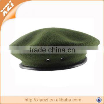 bottle green wool cheap High quality custom military wholesale beret