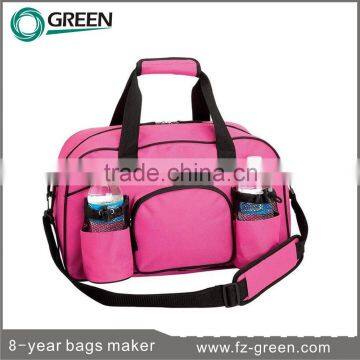 Women's Pink Waterproof Dry Bag Use in Beach Backpack