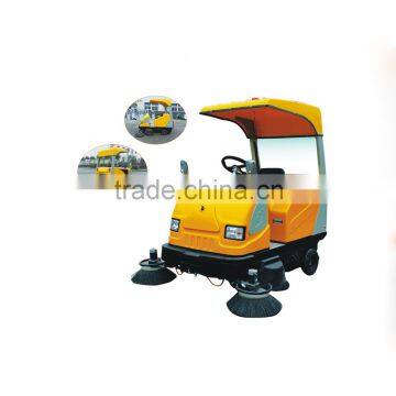 Rechargeable compact street sweeper electric vacuum sweeper