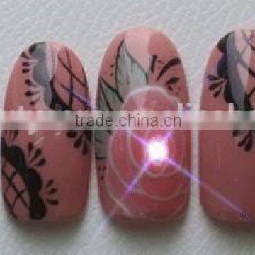 NFC Nail Sticker With LED Light DIY Shine Light Up For Beauty Nails New