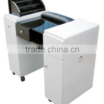 LNE-009 Manicure Table, Nail Desk,Nail Table nail salon manicure table with polish holder cabinet