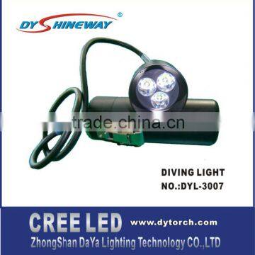 Super Bright 3pcs CREE XML T6 30W LED Diving Light