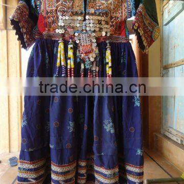 old pakistani/india/afganistan/tribal costumes/dresses with decoration