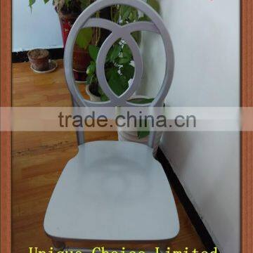 New Design High Back Dining Wood Modern Silver Chiavari Chair