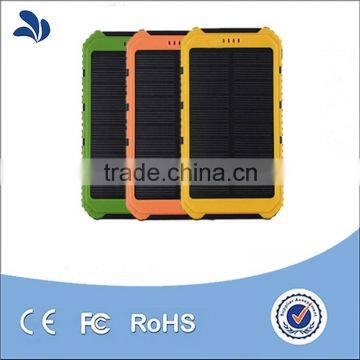 New products 2016 new arrival solar power bank 12000mah