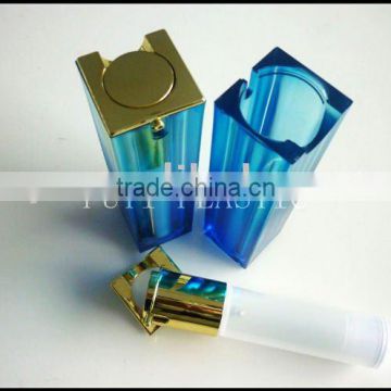 square airless lotion plastic bottle of skin care