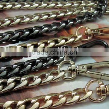 high quality metal bag chains with hook,handbag chain,bag accessories(Guangzhou)                        
                                                Quality Choice