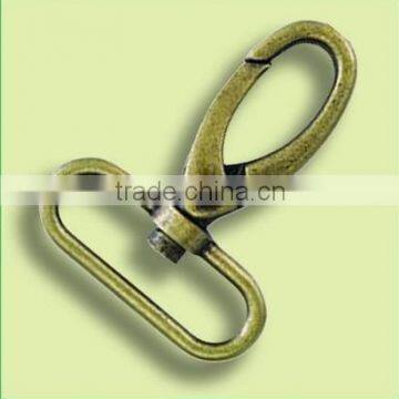 metal zinc alloy snap hook with plating,bag snap hook for handbag,bag hardware