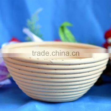 Round shape rattan cane bread proofing banneton basket                        
                                                Quality Choice