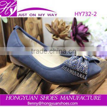 new design comfortable women dancing flat shoes with good quality