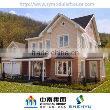 steel frame villa