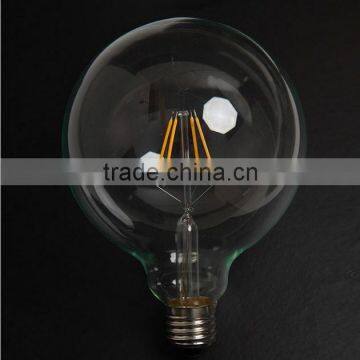 Hot Selling Factory Price Big Globe Clear G125 Led Filament Bulb photo-3