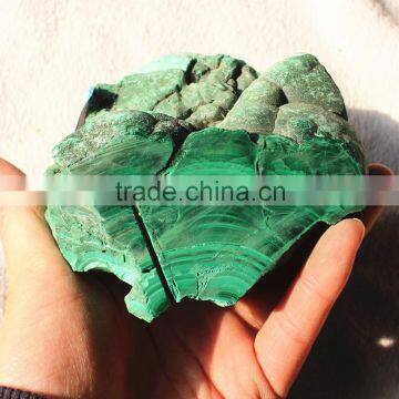 bulk of natural rock raw malachite stone for sale