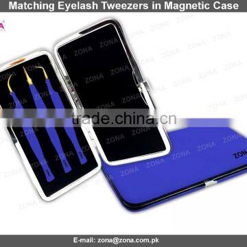 Magnetic Case Eyelash Extension Tweezers / Get Matching Kits Under Your Brand Name From ZONA photo-3