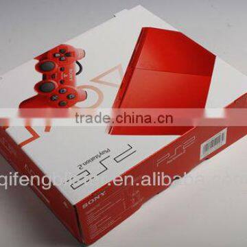 4 color printing corrugated packing printed carton box/offset printing color corrugated carton box with handle