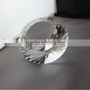 large and single clear crystal diamond