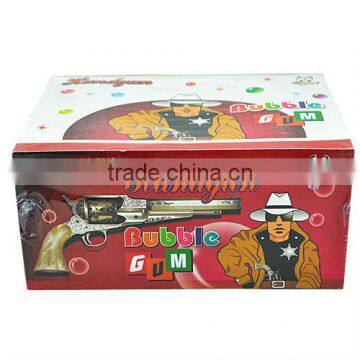 New Product Chewing Gum Balls On Pistol Shaped Paper In Box photo-3