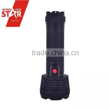 High Brightness Battery Powered 1 LED Long Distance LED Flashlight