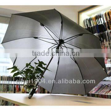 Single layer metal big golf umbrella for promotion