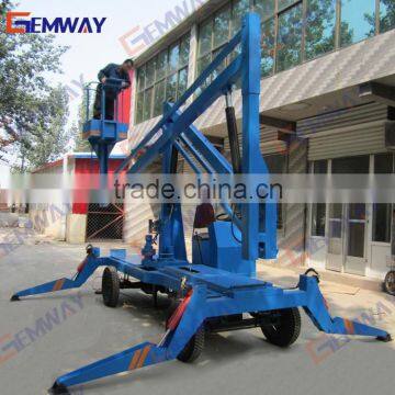8m Hydraulic Trailer Mounted Articulating Boom Lift