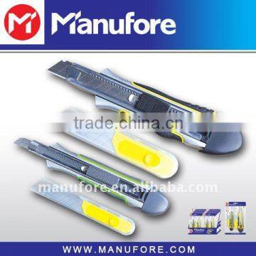 cutting knife set(three tone), 4pcs cutting tool set