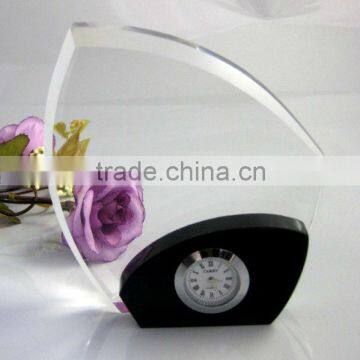 Latest Design crystal desktop clock