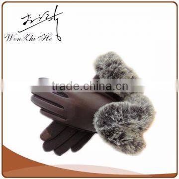 fashion magic touch screen gloves lamb leather gloves touch gloves for men