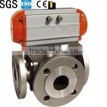 stainless steel pneumatic ball Valve, pneumatic ball valve China supplier