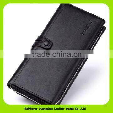 15611 Elegant ladies leather wallet with snap closure