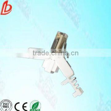 China Supply High Quality Clear 8P8C UTP Cat6 RJ45 Network Module Plug Connector photo-4