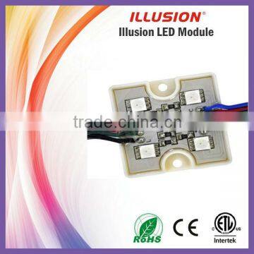 Sign Lighting Use 3 Years Warranty CE ROHS Certificate DC12V Waterproof PVC 3 chips 5050 rgb led module