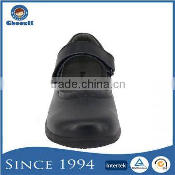 Guangzhou OEM Microfiber Leather No Brand School Shoes for Girls photo-4
