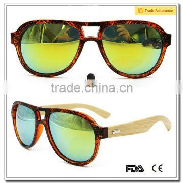 Best Cheapest Sport Polarized Fishing wood Sunglasses with CE Certificate