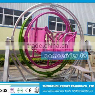 High Safety Theme Park Games 2 Seat Human Gyroscope For Sale photo-5