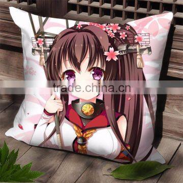 New Kantai Collection Anime Dakimakura Square Pillow Cover SPC15