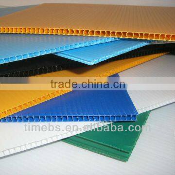 PP corrugated plastic sign material