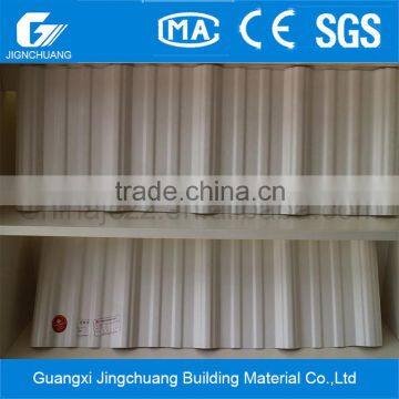 Fireproof artificial plastic roof tiles