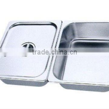 Stainless steel 1/2 gastronom pan