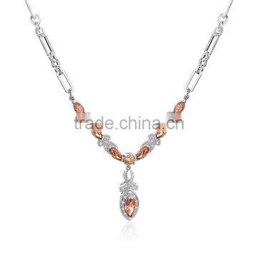 925 Sterling Silver Wholesale Pendant Statement Necklace 2016 Jewelry SNP028W photo-2